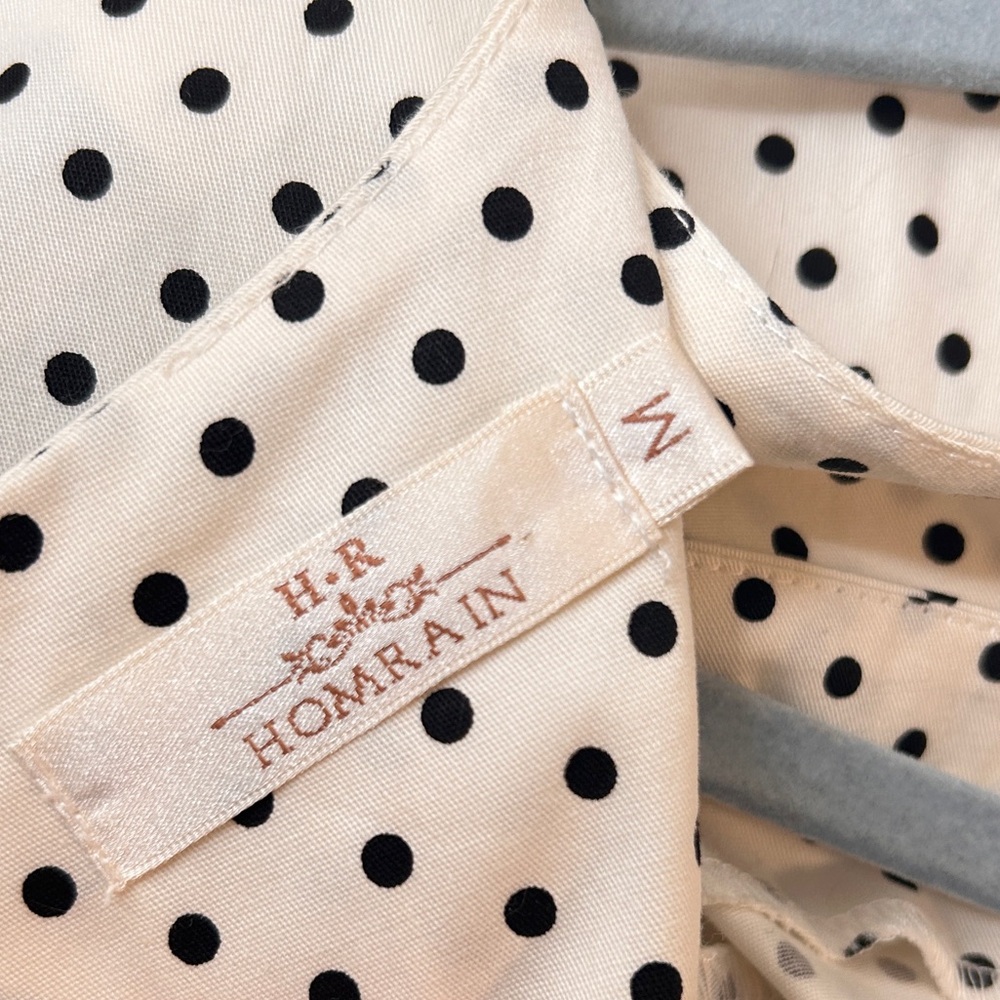 HR Homrain Polka dots dress 50s